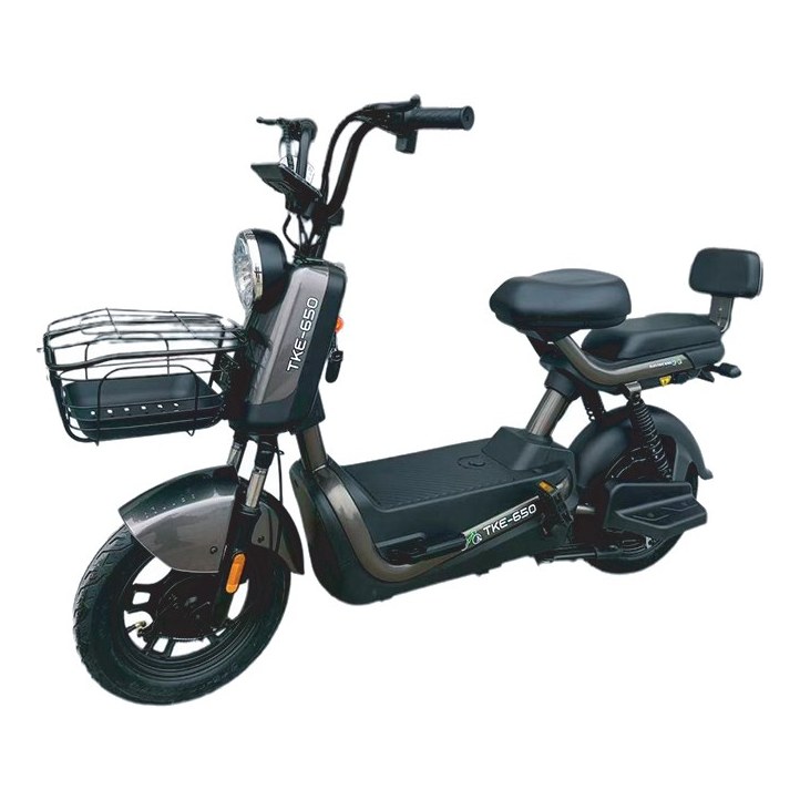 Bicicleta elétrica TK3 Track TKE-650 G, na cor grafite
